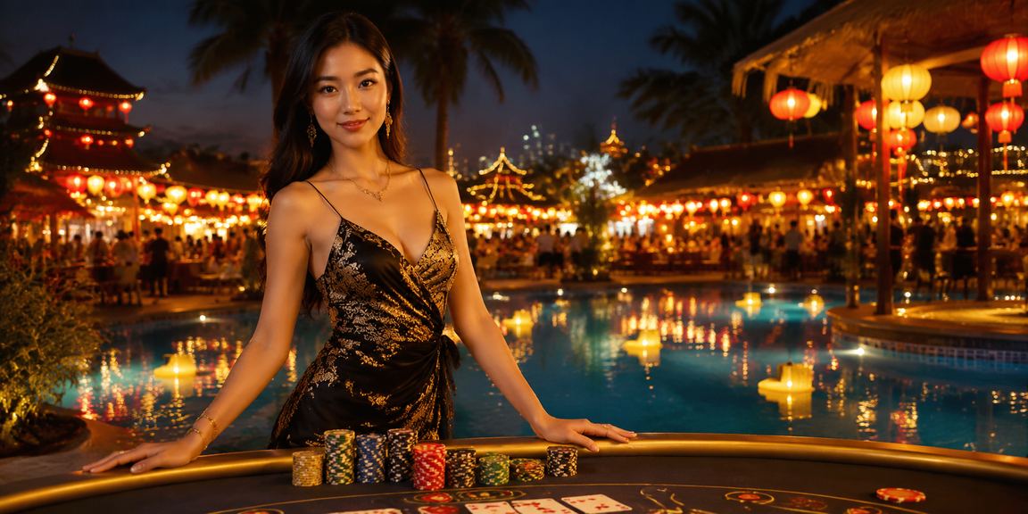 Người chơi tham gia game bài tại chợ đêm Hà Nội với không khí đông vui và nhiều lựa chọn giải trí